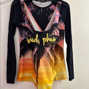 Women's Beach Please Swimsuit & Top